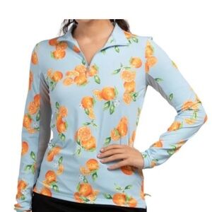Kastel Denmark Oranges Long Sleeve Sun Shirt